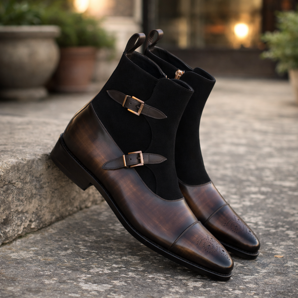 Octavian Buckle Boot