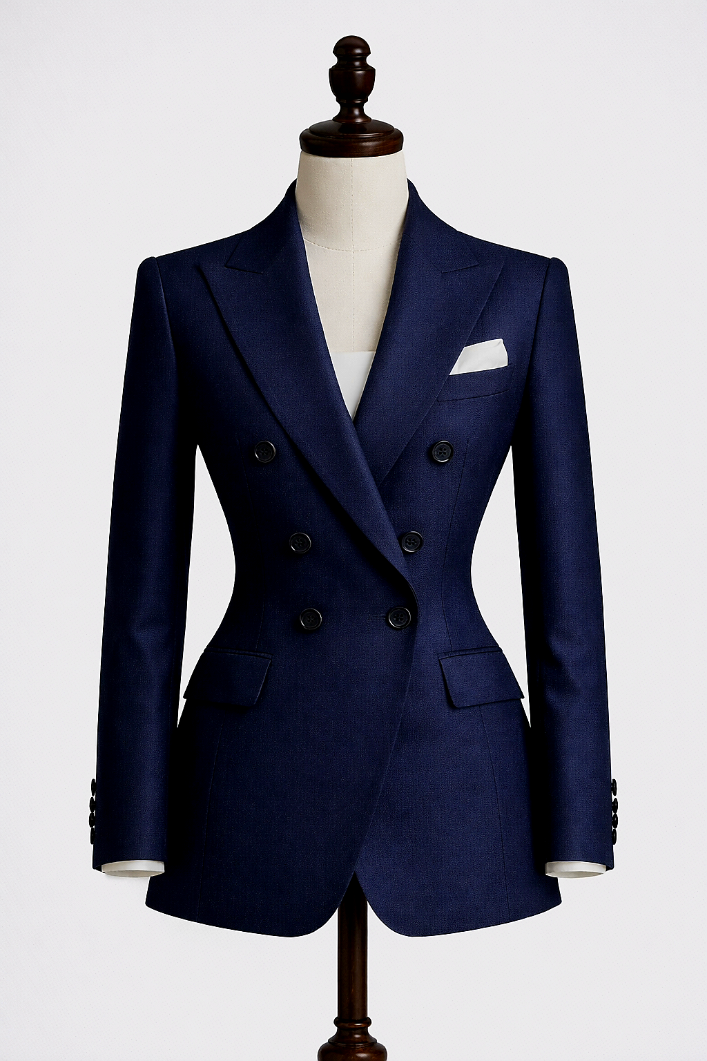 Women's Double-Breasted 4 button Suit
