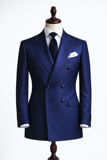 Double-Breasted Custom Suit